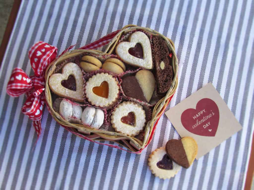 GF Valentines Cookies Gluten Free Desserts Cookies con Amore